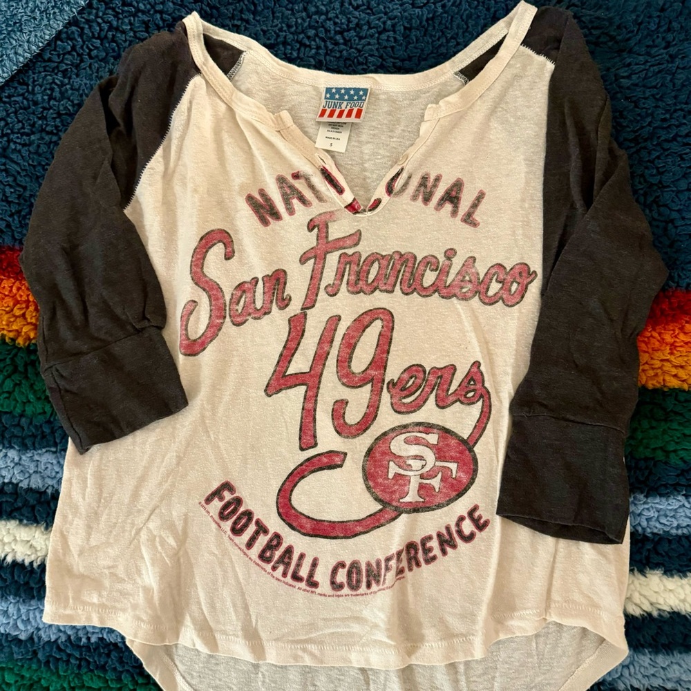 junk food san francisco 49ers tee / size small